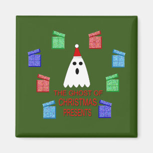 The Ghost of Christmas Presents Funny Magnet