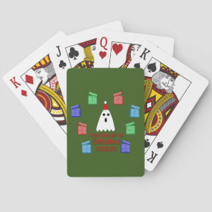 The Ghost of Christmas Presents Funny Playing Cards