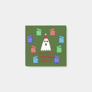 The Ghost of Christmas Presents Funny Post-it Notes