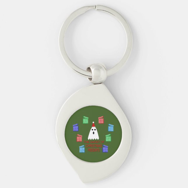 The Ghost of Christmas Presents Key Ring (Front)