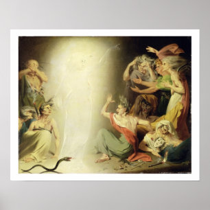 The Ghost of Clytemnestra Awakening the Furies, 17 Poster