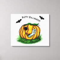 The Ghost of Halloween , Bat , Ghost and Spider
