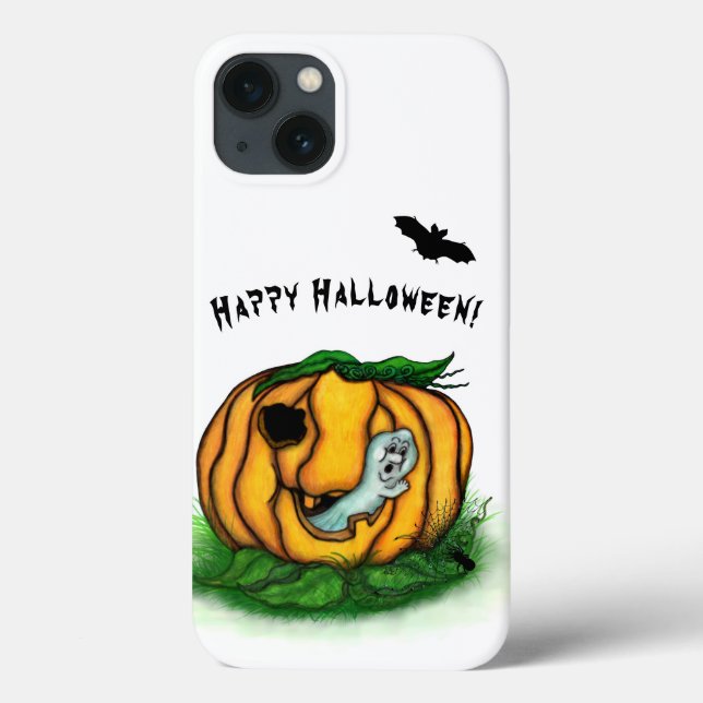 The Ghost of Halloween , Bat , Ghost and Spider Case-Mate iPhone Case (Back)