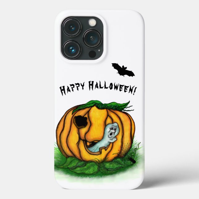 The Ghost of Halloween , Bat , Ghost and Spider Case-Mate iPhone Case (Back)