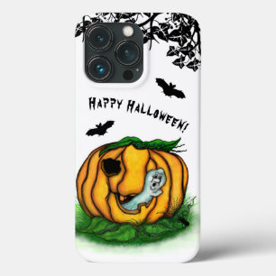 The Ghost of Halloween , Bat , Ghost and Spider iPhone 13 Pro Case