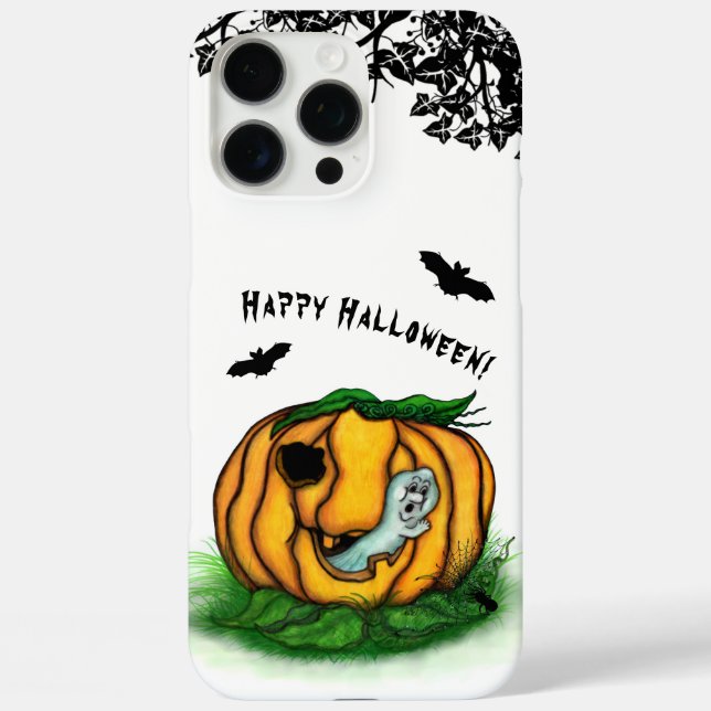 The Ghost of Halloween , Bat , Ghost and Spider Case-Mate iPhone Case (Back)