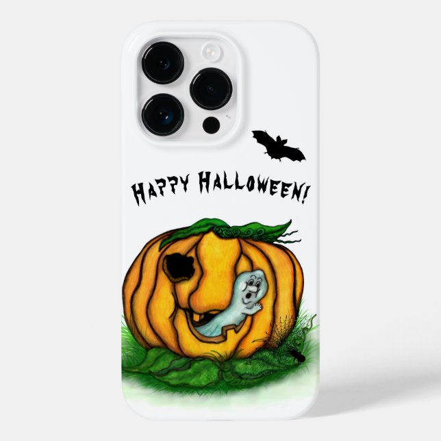 The Ghost of Halloween , Bat , Ghost and Spider Case-Mate iPhone Case (Back)