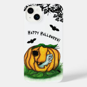 The Ghost of Halloween , Bat , Ghost and Spider iPhone 14 Plus Case