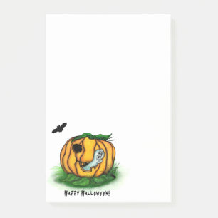 The Ghost of Halloween , Bat , Ghost and Spider Post-it Notes
