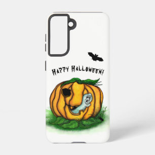 The Ghost of Halloween , Bat , Ghost and Spider Samsung Galaxy Case
