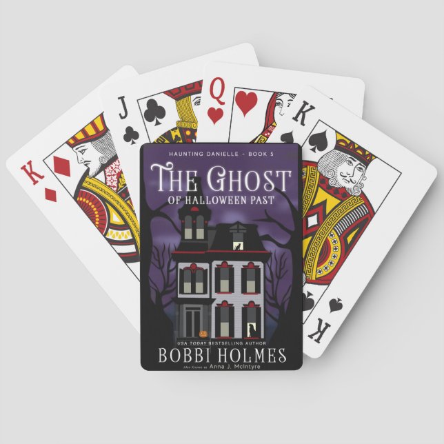 The Ghost of Halloween Past Playing Cards (Back)