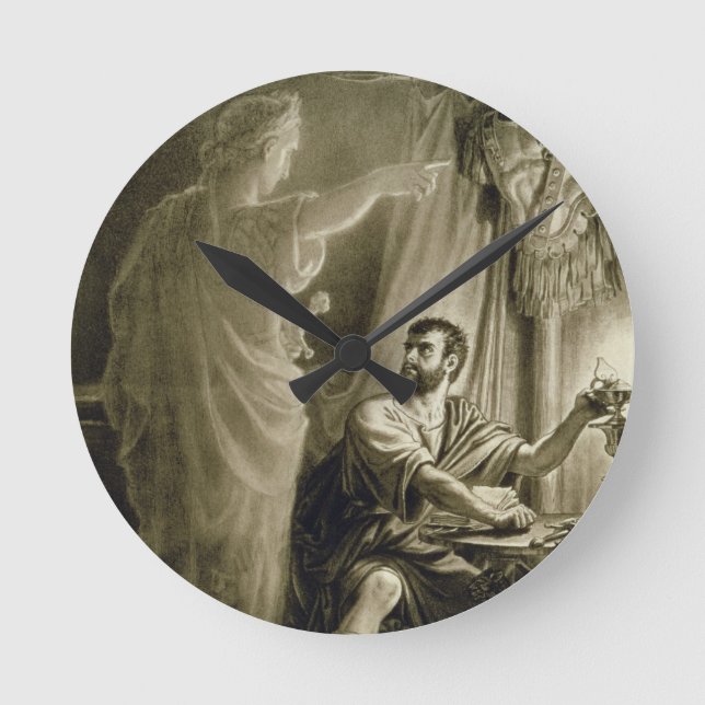 The Ghost of Julius Caesar, in the play by William Round Clock (Front)