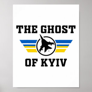The Ghost Of Kyiv.i Stand With Ukraine Ukrainian F Poster