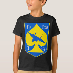 The Ghost Of Kyiv Kiev Ukraine Ace Fighter Pilot T-Shirt