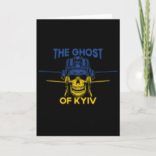 The Ghost Of Kyiv Support Ukraine Shirt #nowar Sta Card