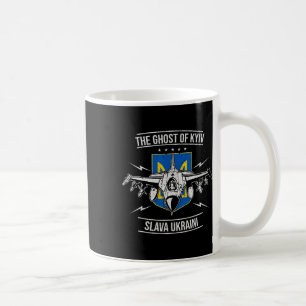 The Ghost Of Kyiv Support Ukraine Shirt #nowar Sta Coffee Mug