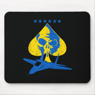 The Ghost Of Kyivkiev Ukraine Ace Fighter Pilot Mouse Mat