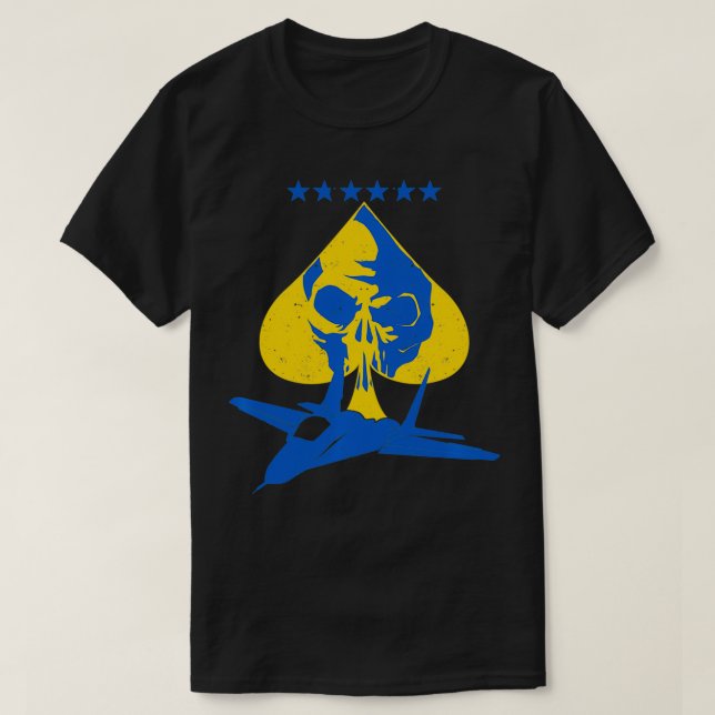 The Ghost Of KyivKiev Ukraine Ace Fighter Pilot Pu T-Shirt (Design Front)