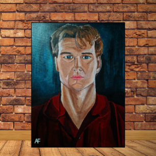 The Ghost Painting by Alfred Fox Canvas Print