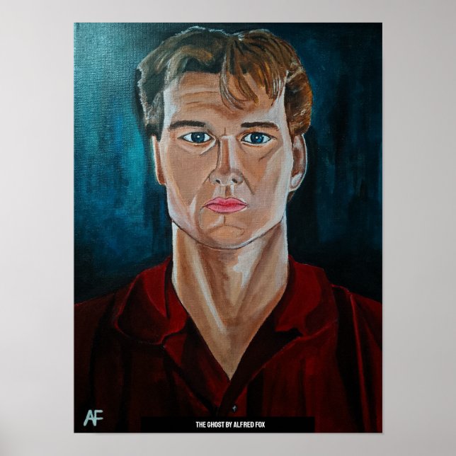 The Ghost Painting by Alfred Fox Poster (Front)