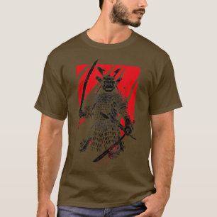 The Ghost Samurai Warrior Anime Manga Bushido (4) T-Shirt