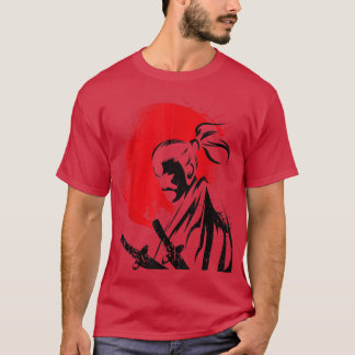 The Ghost Samurai Warrior Anime Manga Bushido (4) T-Shirt