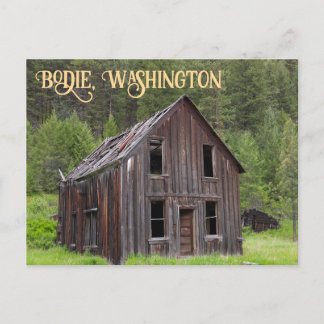 The Ghost Town of Bodie Washington Postcard