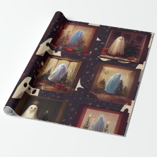 The Ghosts of Christmas  Wrapping Paper