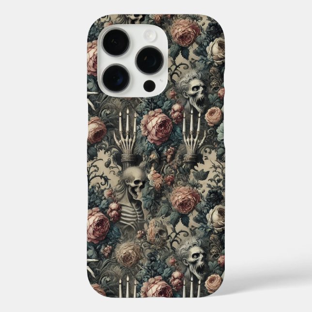 The Ghoul’s Gambit – Gothic Victorian Case-Mate iPhone Case (Back)