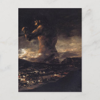 The Giant (or The Colossus), by Francisco Goya 180 Postcard