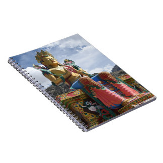 The giant statue Spiral Notebook