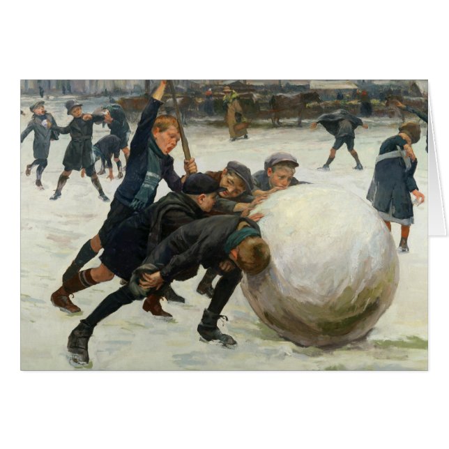 The Giantest Snowball, 1903 (Front Horizontal)