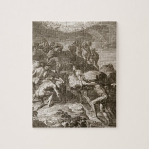 The Giants Attempt to Scale Heaven by Piling Mount Jigsaw Puzzle