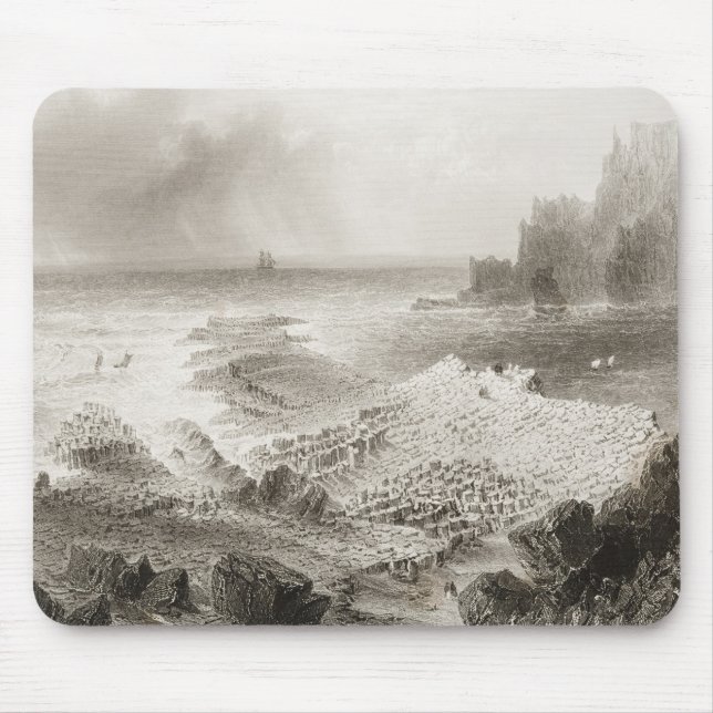 The Giant's Causeway from above Mouse Mat (Front)
