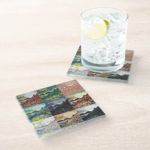 The Giant's Causeway...Northern Ireland Glass Coaster