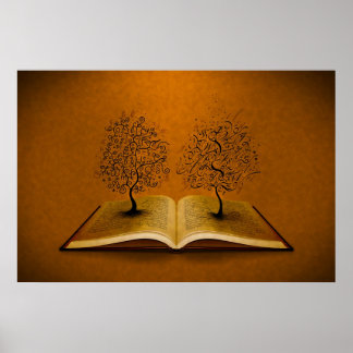 The GiddyUp Tree and The Bickham Script Tree Poster