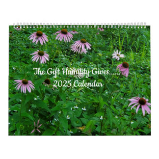 The Gift Humility Gives-Calendar Calendar