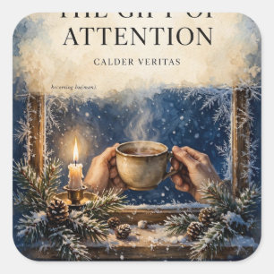 The Gift of Attention — Christmas Sticker
