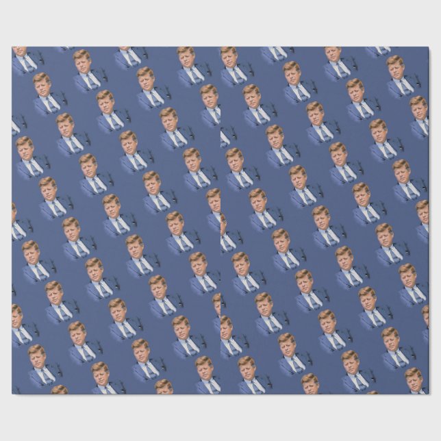 The gift of JFK Wrapping Paper (Seam)