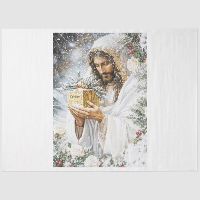 The Gift of Salvation Tissue Paper (Front)