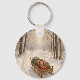 The Gift of the Winter Wood Key Ring