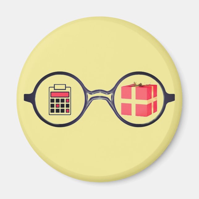 "The Gifted Accountant's Logo" Magnet (Front)