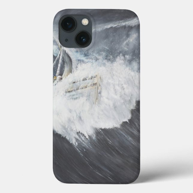 The Gigantic Wave Case-Mate iPhone Case (Back)