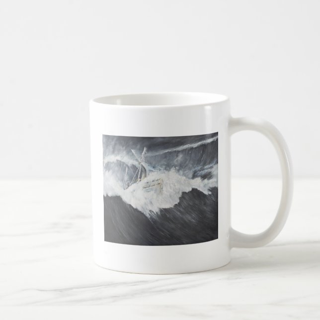 The Gigantic Wave Coffee Mug (Right)