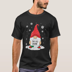 The Gigi Gnome Matching Family Christmas Xmas Gran T-Shirt