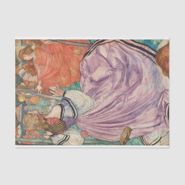 The Gilded Apple by Eleanor Fortescue-Brickdale Tissue Paper (Front)