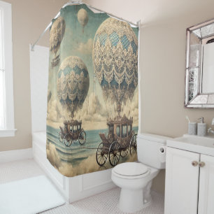 The Gilded Draught – Surreal Art Design Shower Curtain