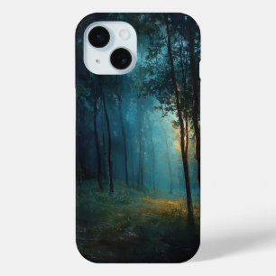 The Gilded Threshold: A Study of Moonlight and Sha iPhone 15 Case