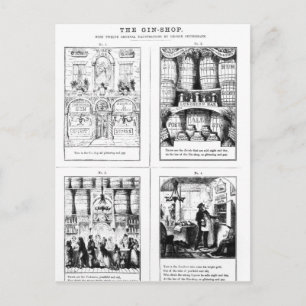 The Gin Shop Postcard