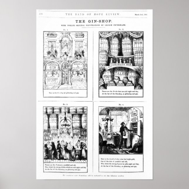 The Gin Shop Poster (Front)